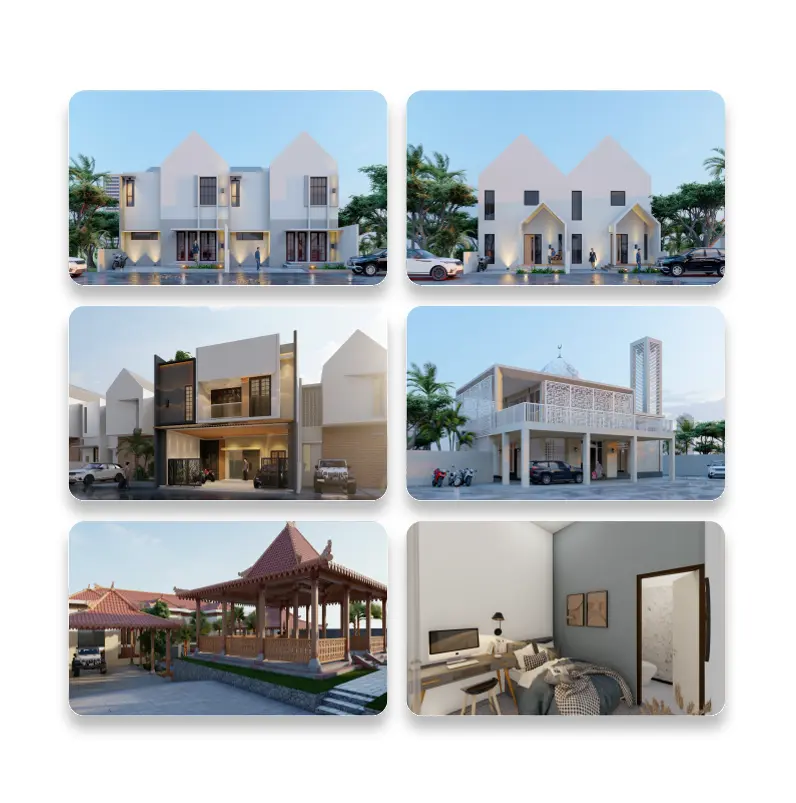 Desain Visual dan Animasi Bangunan